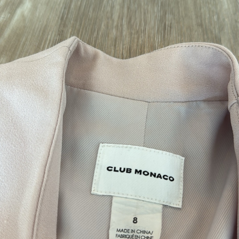 Club Monaco Pink Blazer - Picture 3 of 4